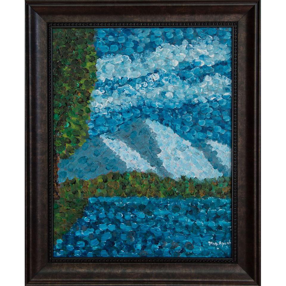 Northwest Impressions Original Oil Painting, Framed