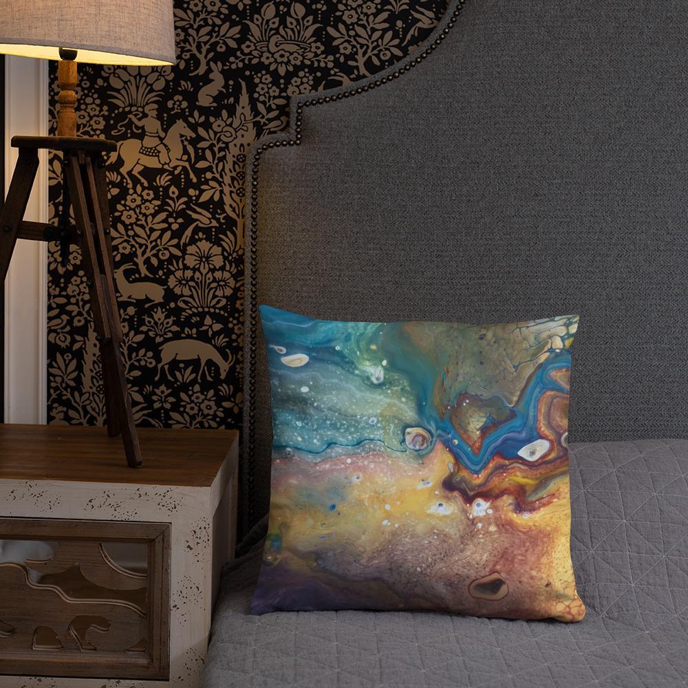 Earthy Decorative Throw Pillow