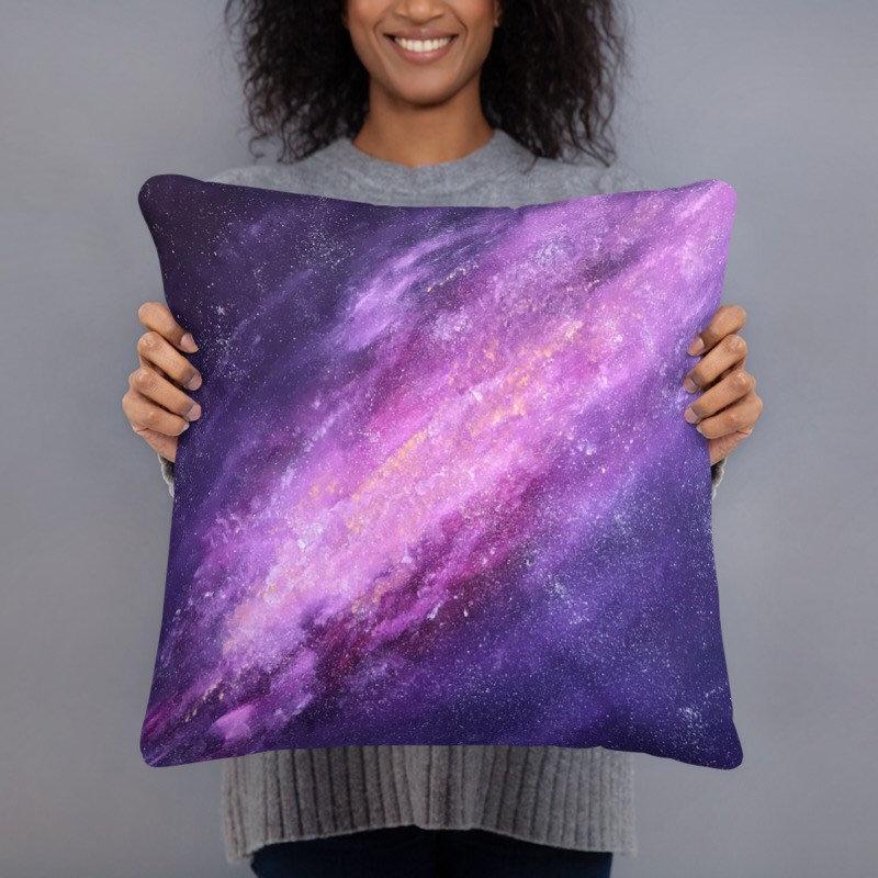 Galaxy & Space Decorative Pillow