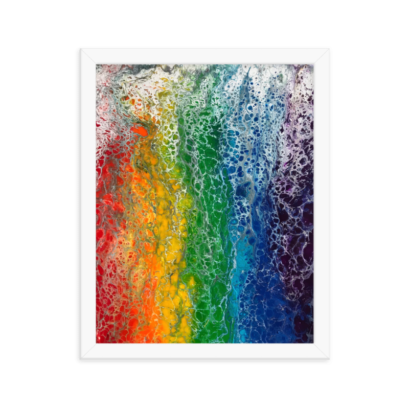 Rainbow Flag LGBTQ Art Print