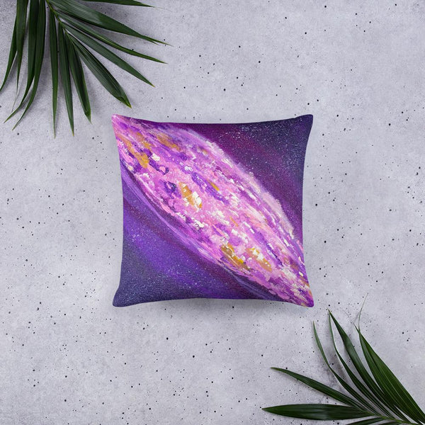 Galaxy Space Art Decorative Throw Pillow