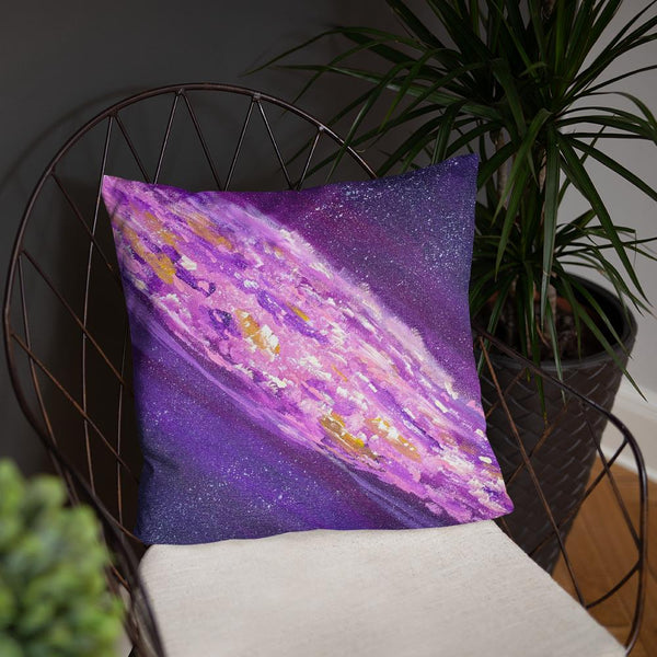 Galaxy Space Art Decorative Throw Pillow