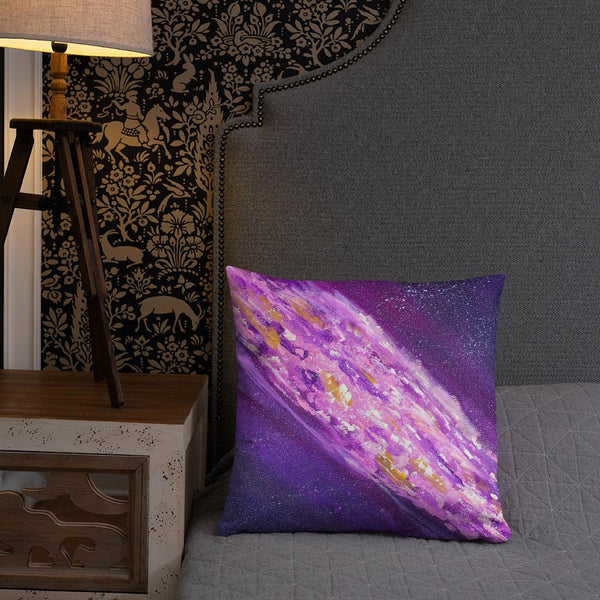 Galaxy Space Art Decorative Throw Pillow