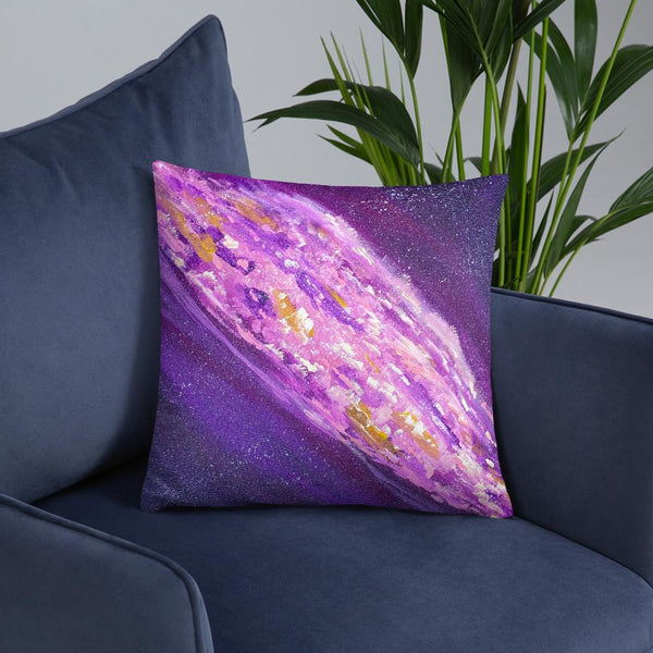Galaxy Space Art Decorative Throw Pillow