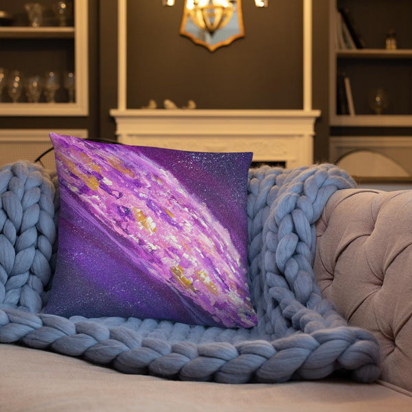 Galaxy Space Art Decorative Throw Pillow