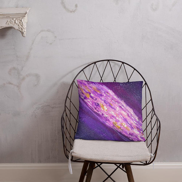 Galaxy Space Art Decorative Throw Pillow
