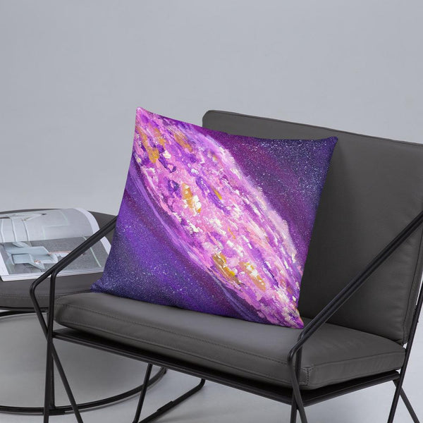Galaxy Space Art Decorative Throw Pillow