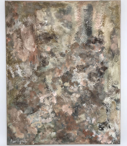Abstract Acrylic Painting, Textured Knife Abstract Art