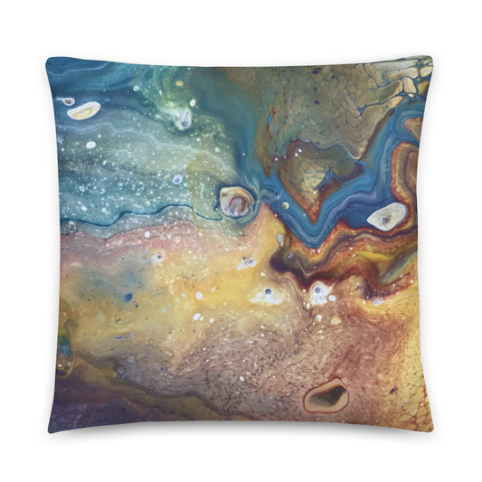 Earthy Decorative Throw Pillow