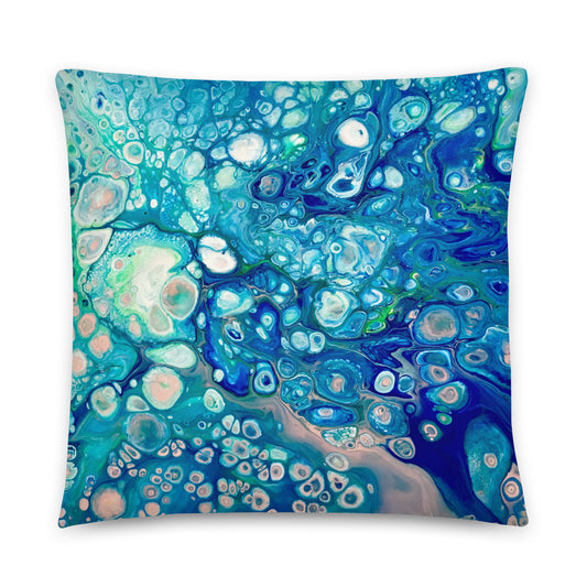 Ocean Bubbles Decorative Throw Pillow