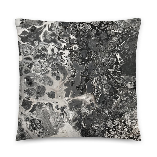 Black and White Decorative Throw Pillow Case