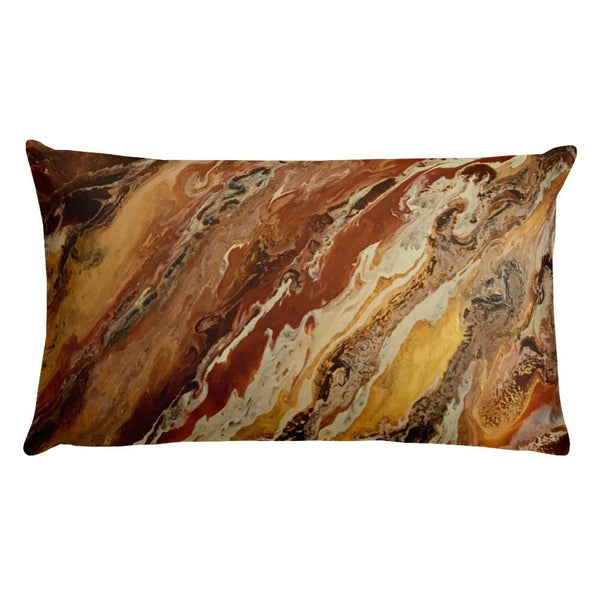 Brown & Beige Decorative Throw Pillow