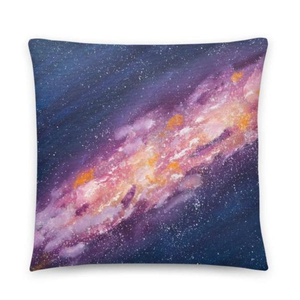 Decorative Pillow Starburst Galaxy Milky Way Thow Pillow