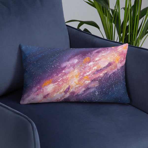 Decorative Pillow Starburst Galaxy Milky Way Thow Pillow