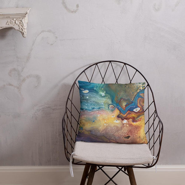 Earthy Decorative Throw Pillow Case