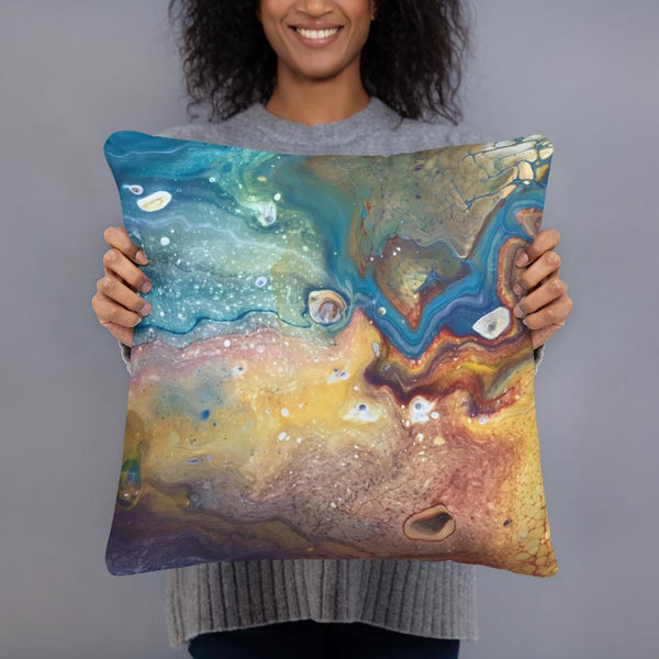 Earthy Decorative Throw Pillow Case