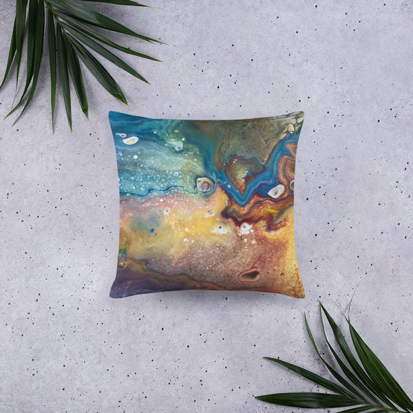 Earthy Decorative Throw Pillow Case