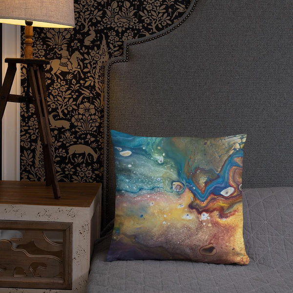 Earthy Decorative Throw Pillow Case