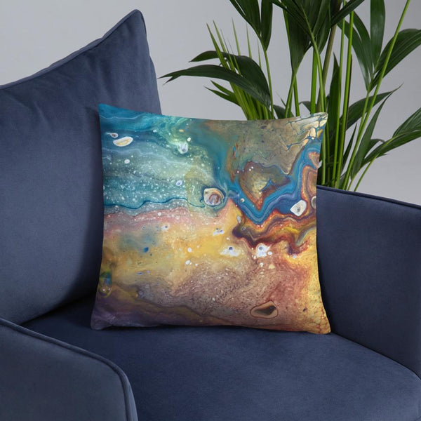 Earthy Decorative Throw Pillow Case