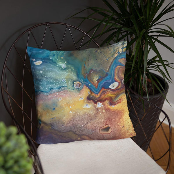 Earthy Decorative Throw Pillow Case
