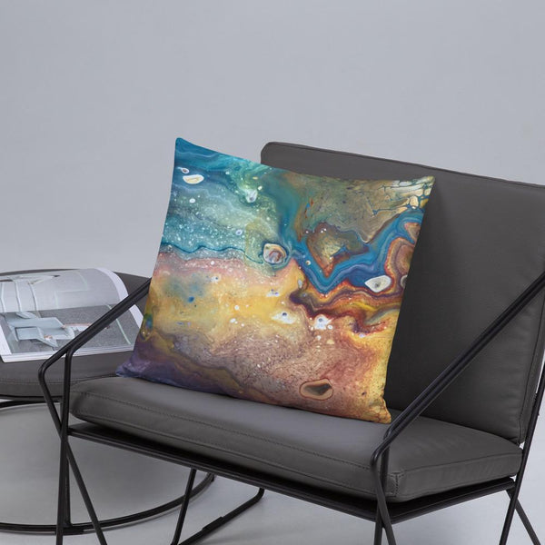 Earthy Decorative Throw Pillow Case