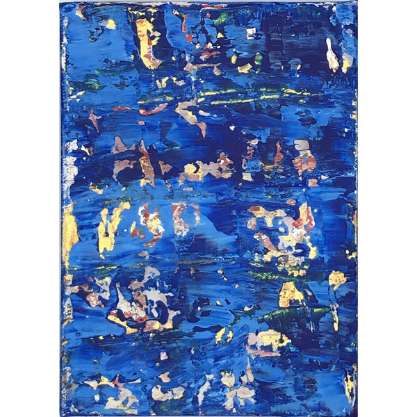 Hidden Treasure, 5x7" Original Acrylic Painting on Gallery-Wrapped Canvas