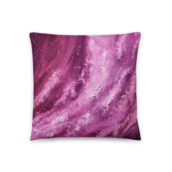 Space Galaxy Art Decorative Pillow