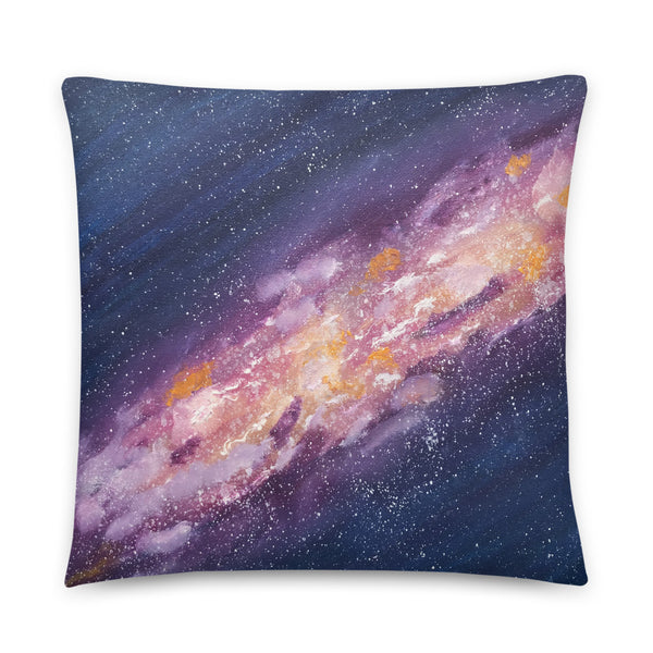 Decorative Pillow Starburst Galaxy Milky Way Thow Pillow