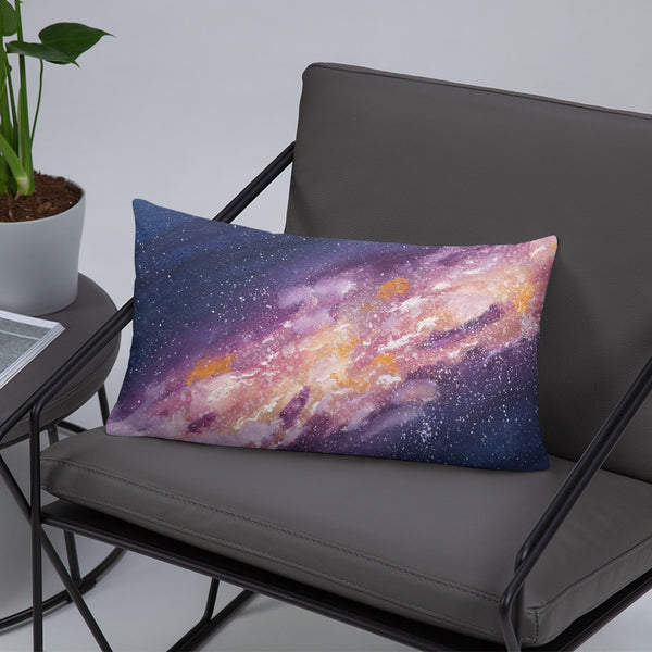 Decorative Pillow Starburst Galaxy Milky Way Thow Pillow