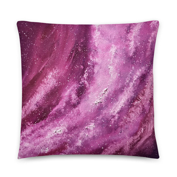 Space Galaxy Art Decorative Pillow