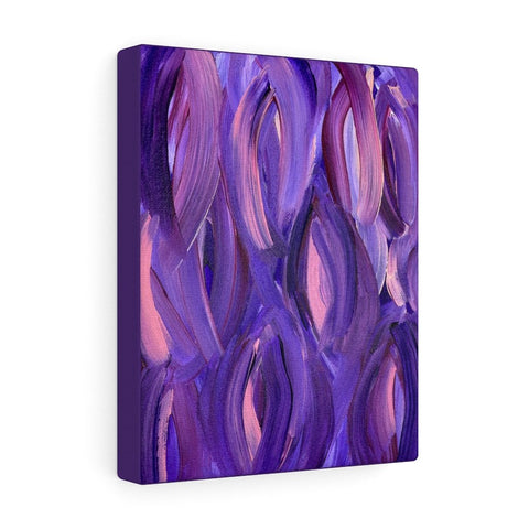 Purple and Pink Feminist Art Print on Canvas