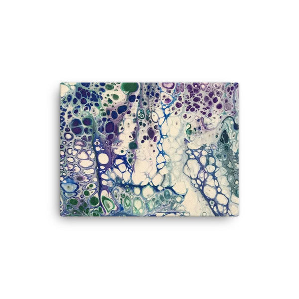 Print on Canvas of Fluid Artwork