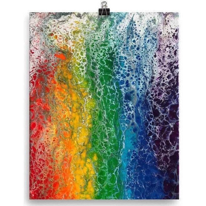 Rainbow Flag LGBTQ Art Print