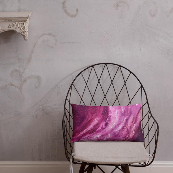 Space Galaxy Art Decorative Pillow