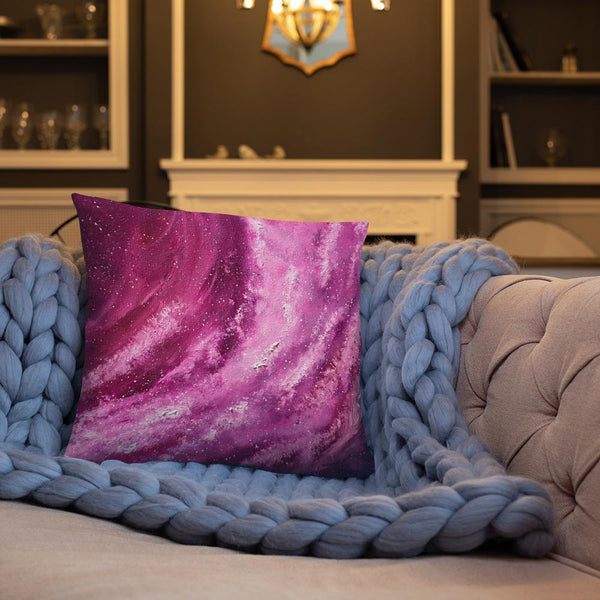 Space Galaxy Art Decorative Pillow