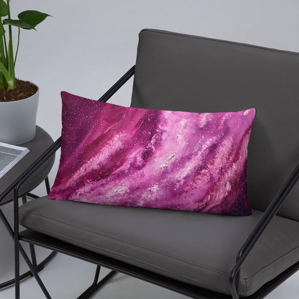Space Galaxy Art Decorative Pillow