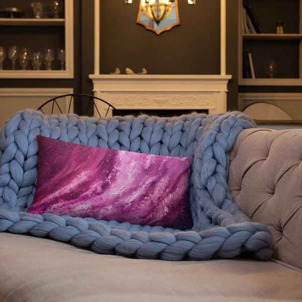 Space Galaxy Art Decorative Pillow