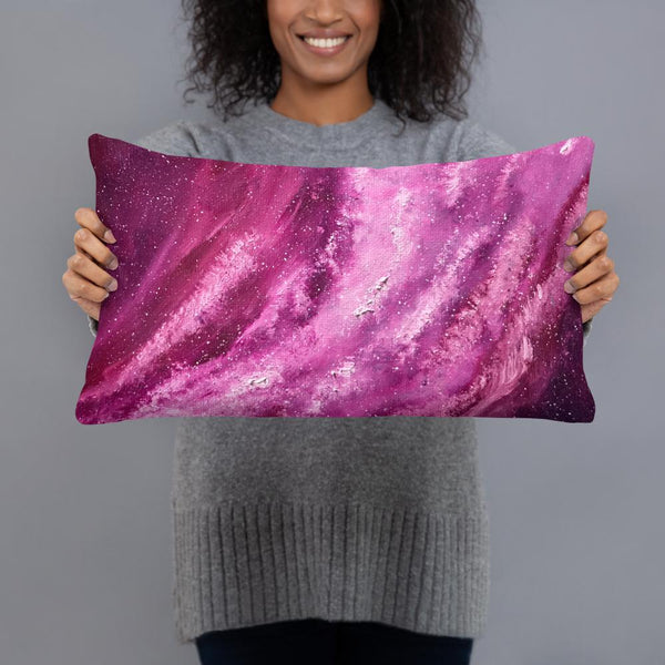 Space Galaxy Art Decorative Pillow