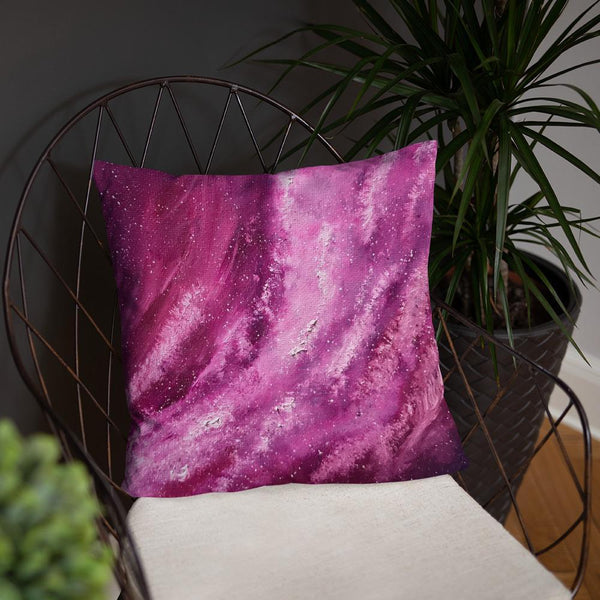 Space Galaxy Art Decorative Pillow