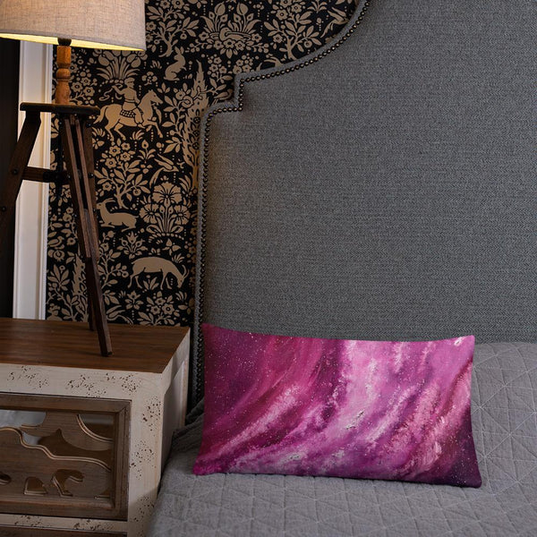 Space Galaxy Art Decorative Pillow
