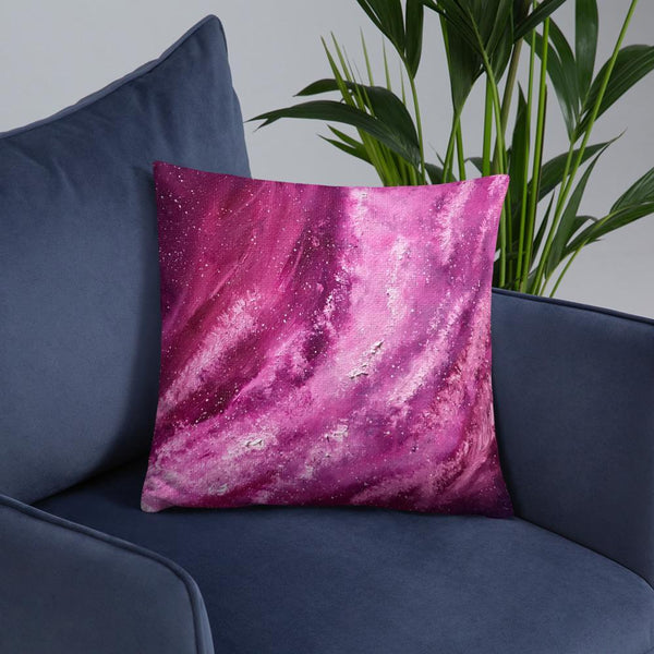 Space Galaxy Art Decorative Pillow
