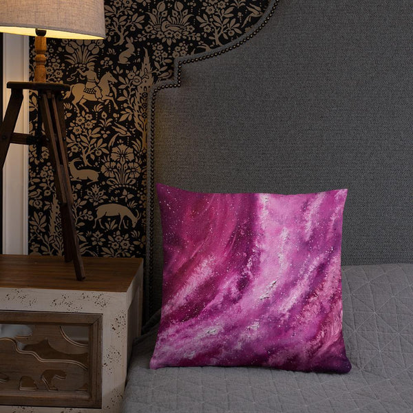 Space Galaxy Art Decorative Pillow