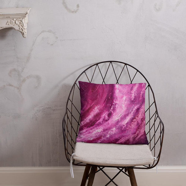 Space Galaxy Art Decorative Pillow