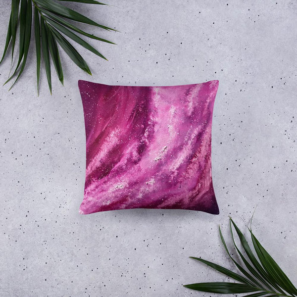 Space Galaxy Art Decorative Pillow