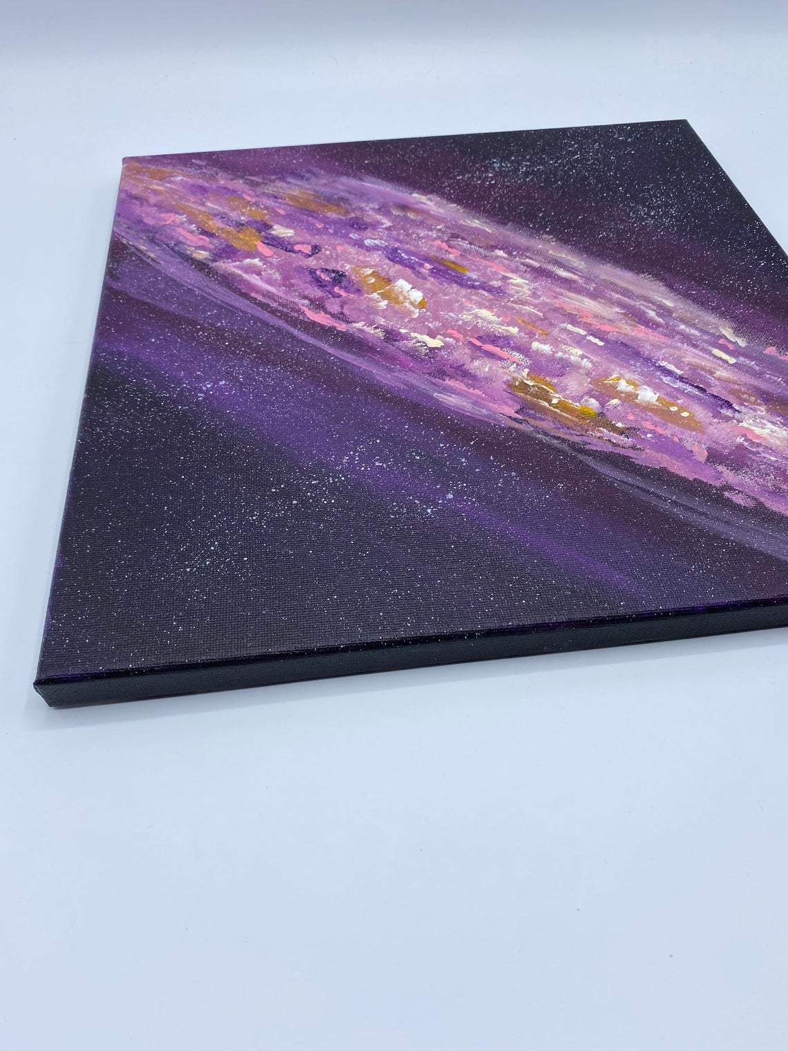 Stars and galaxies original acrylic painting